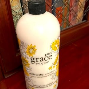 Philosophy Pure Grace Pop of sun Firming Body Emulsion 32oz.
